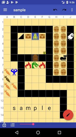 方眼紙マッピング sample